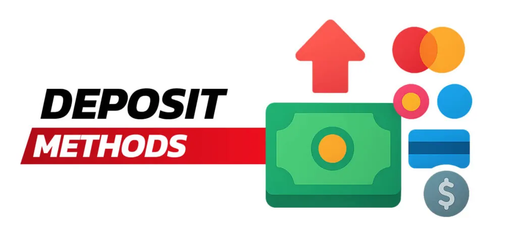 available deposit methods for users